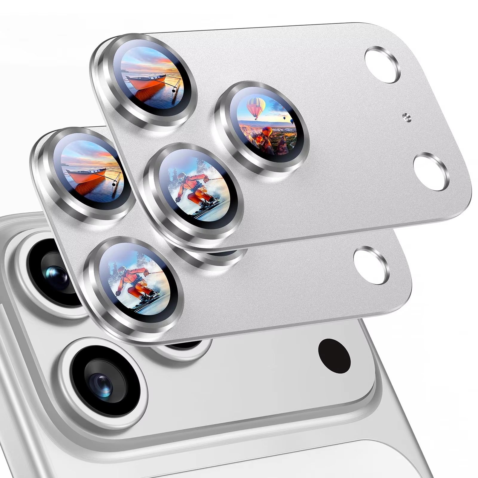 Screen Protector Matte - Metall-Glas-Kamera-Mattbildschirmschutz für iPhone 18 17 Pro