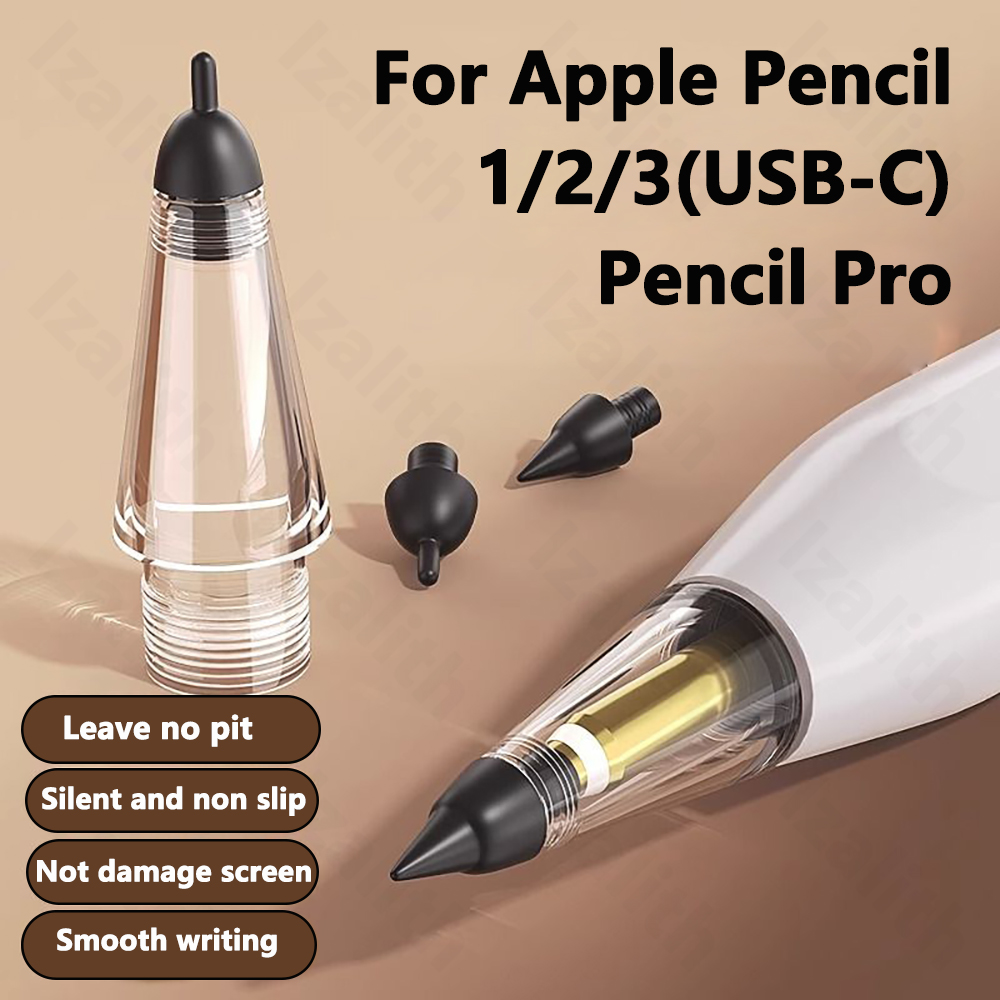 Tablet Pencil Accessories - Abnehmbare Ersatzspitzen für Apple Pencil 1.