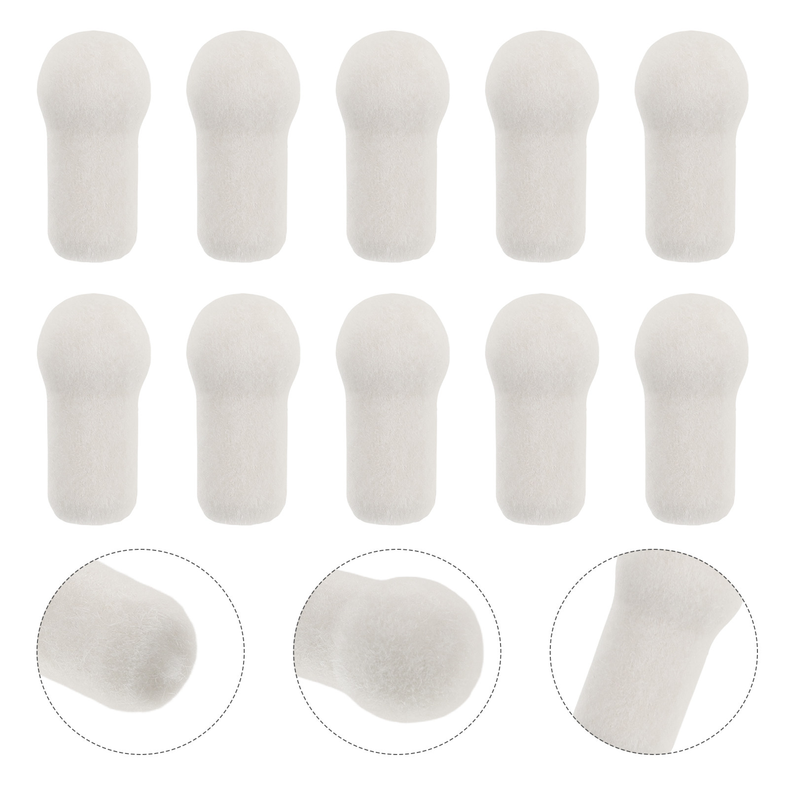 Stylus Replacement Tip - 10 Stück Ersatzspitzen für Stifte, Filzspitze,