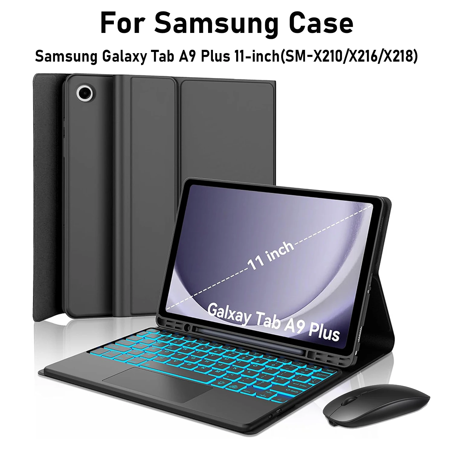 Tablet Keyboard Case - Tastaturhülle für Samsung Galaxy Tab A9