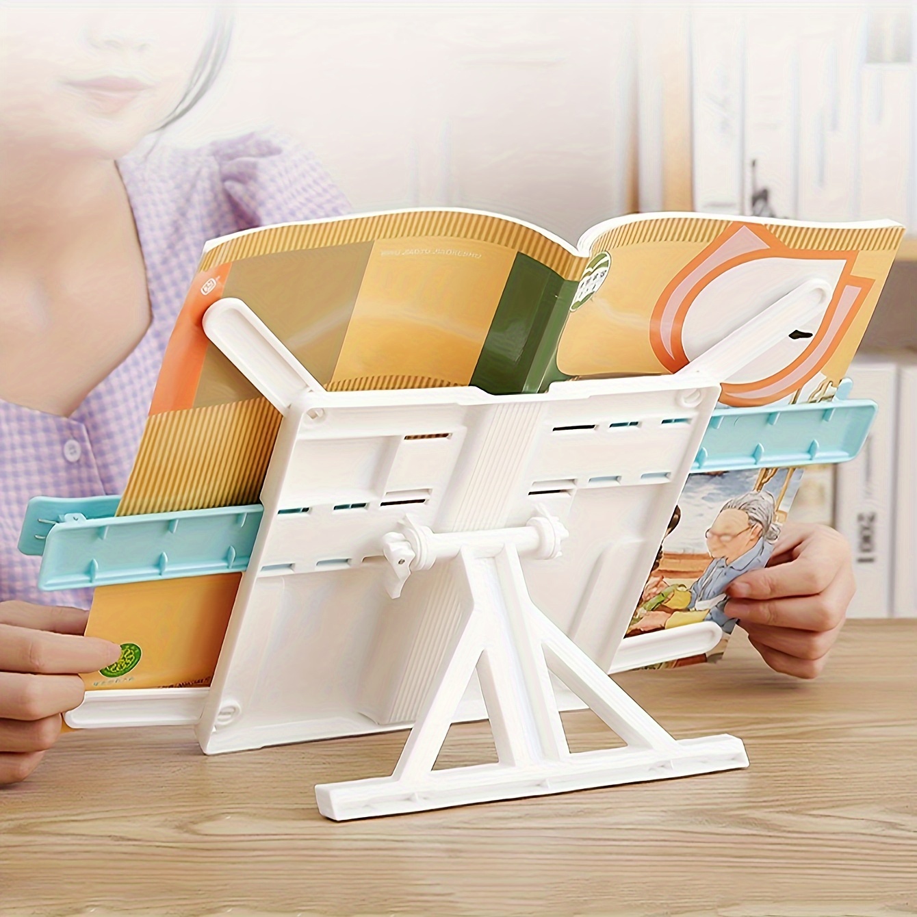 Tablet Accessories For Reading - 1pc Einstellbare Tragbare Einstellbare Lesen Buch