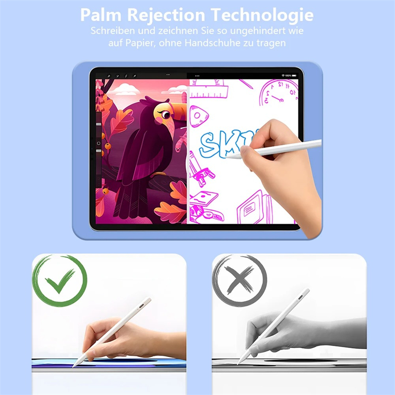 Für Apple Pencil 2 1 Palm Reje – Tablet Pencil Accessories Bewertung und Preis