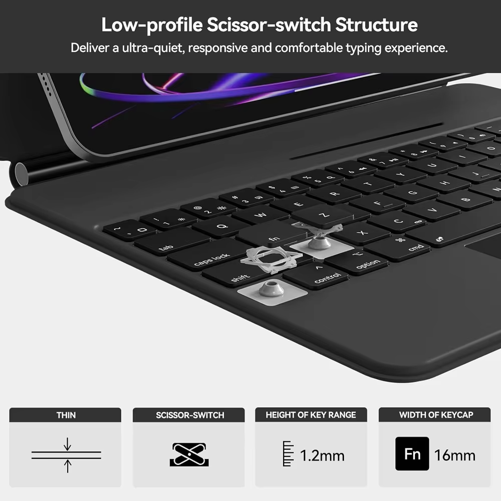Kabellose Tastatur mit magneti – Tablet Keyboard Case Bewertung und Preis
