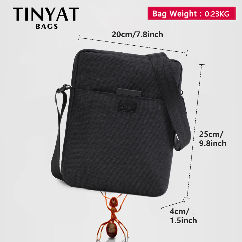TINYAT Herren Leichte Slim-Tas – Tablet Shoulder Bag Bewertung und Preis